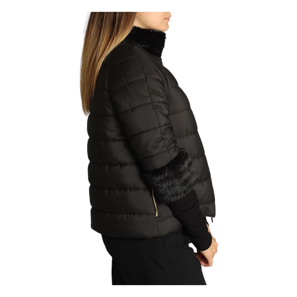 Alviero Martini 1a Classe Winter Jackets Black Dames