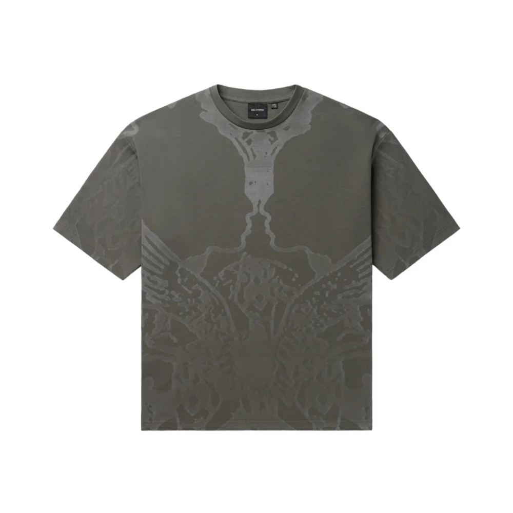 Daily Paper Men's Green Rhythmic Oversized T-Shirt