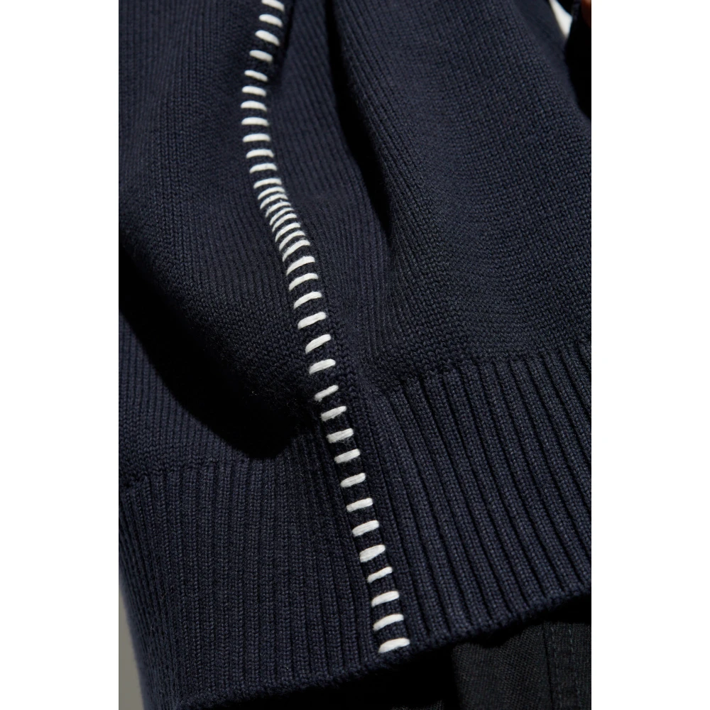 Rag & Bone Sweater Clarkson Blue Heren