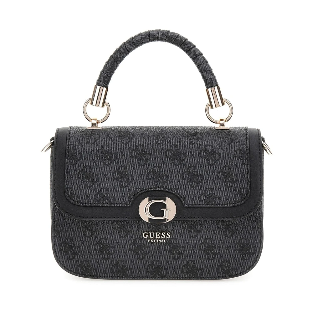 Guess Black Nolana Sml Girlfrien Shoulder Bag - Female - Handbags - One Size - Bags