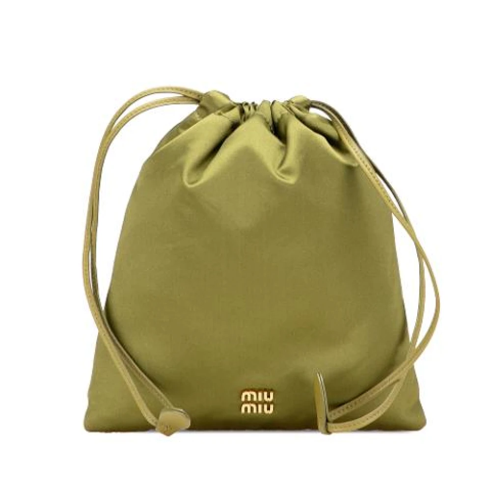 Pre-owned > Pre-owned Bags > Pre-owned Bucket Bags - - Miu Miu Pre-owned - Modalova