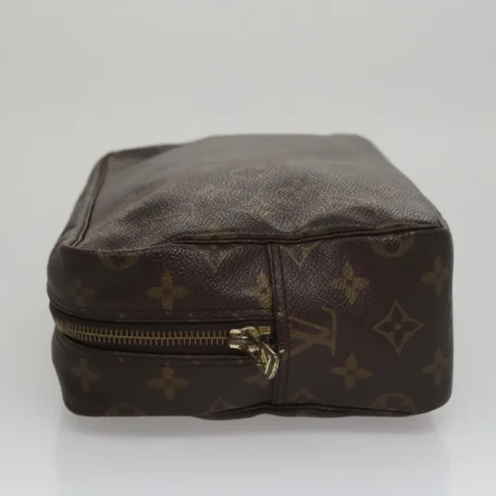 Louis Vuitton Vintage Pre-owned Canvas clutches Brown Dames