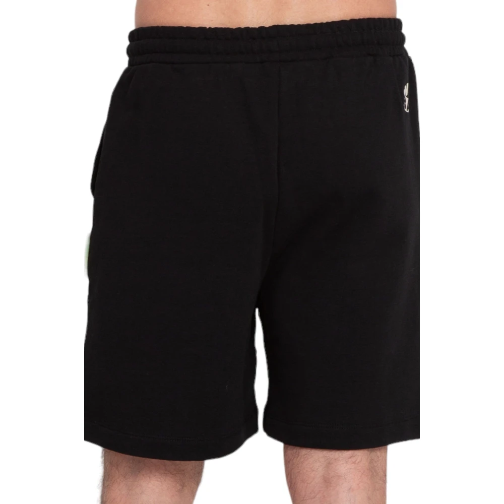 Barrow Iconic Smile Shorts Black Heren