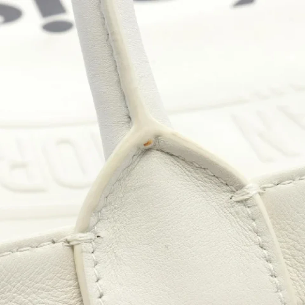 Dior Vintage Pre-owned Leather dior-bags White Dames