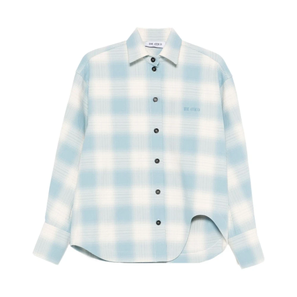 The Attico Women's Blue Shirts - Shirts - S - Blouses & Shirts