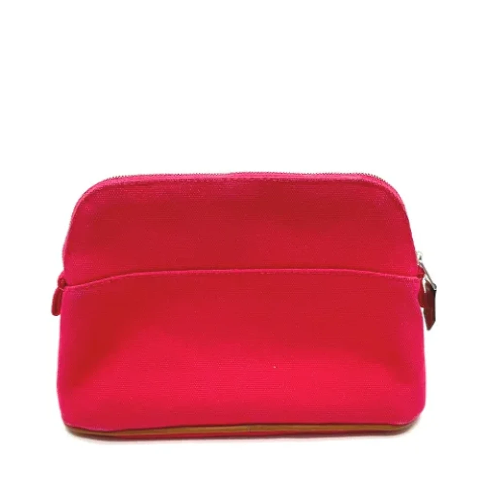 Hermès Vintage Pre-owned Fabric pouches Pink Dames