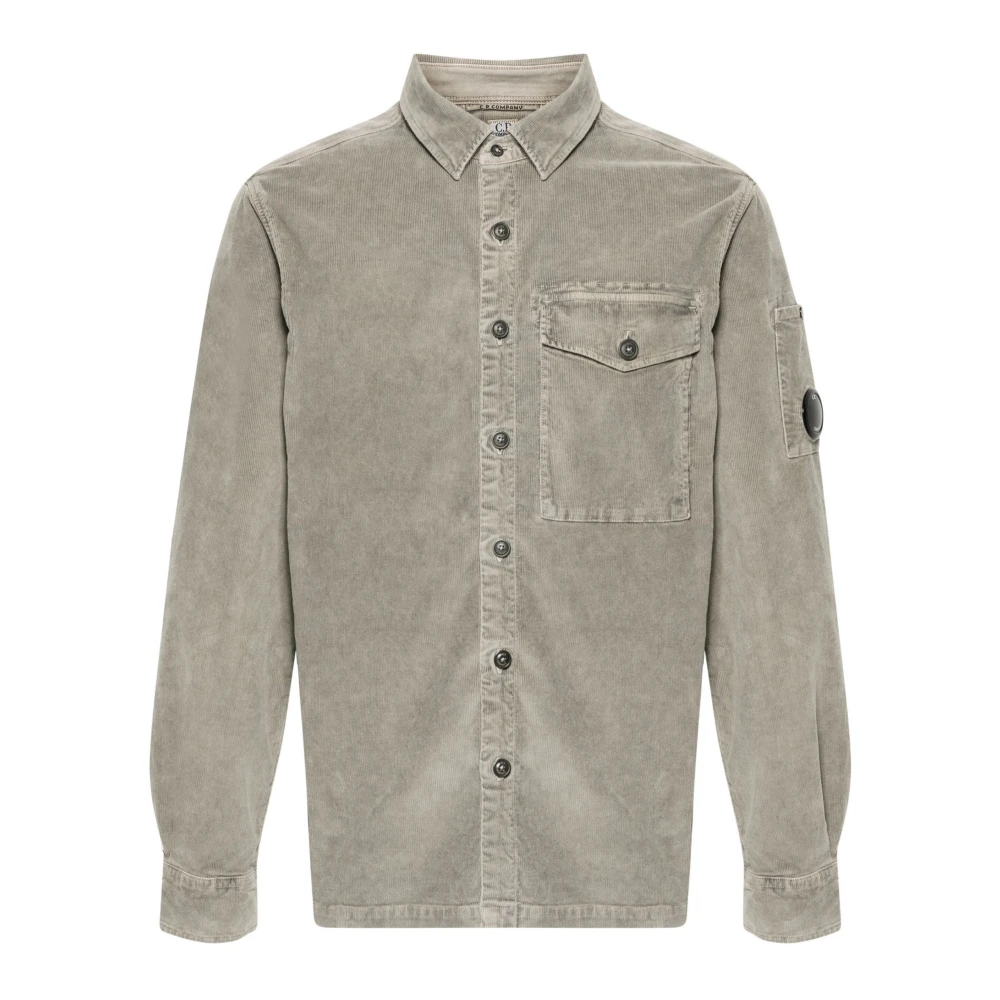 C.P. Company Regular Fit Jas Gray Heren