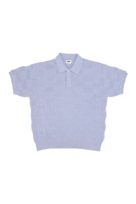 Hydrangea Kortärmad Polo Sweater