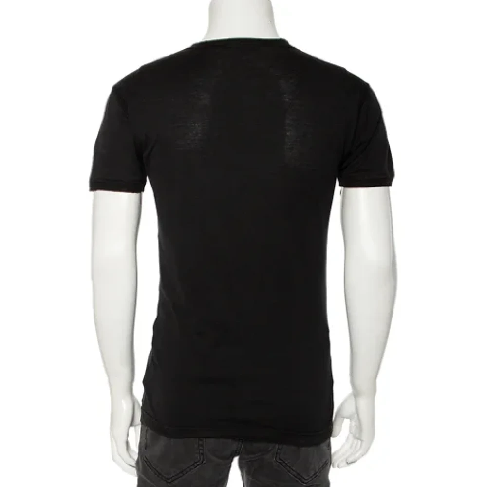 Dolce & Gabbana Pre-owned Cotton tops Black Dames