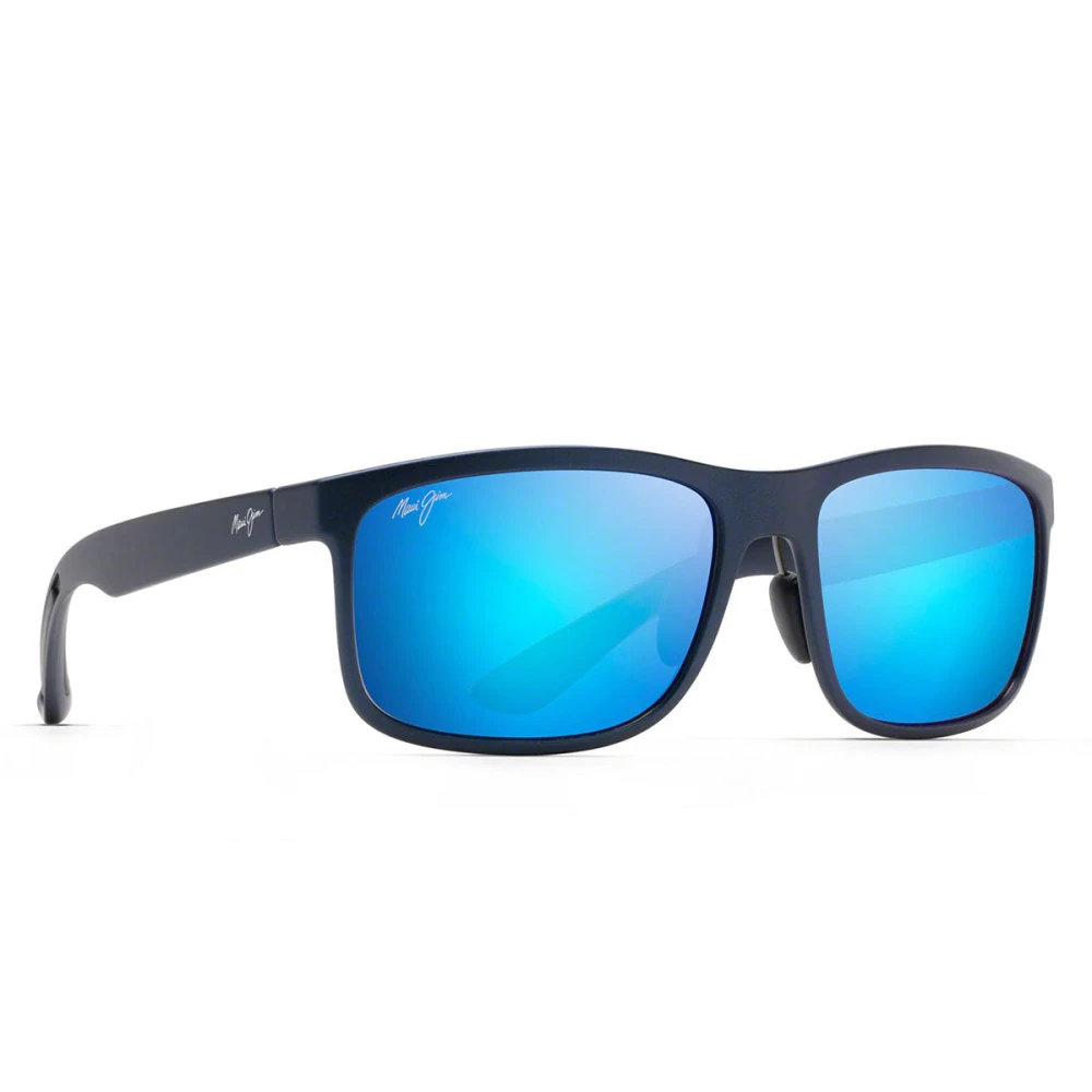 Maui Jim Unisex Blue Sunglasses, 58 Mm, Huelo Sunglasses