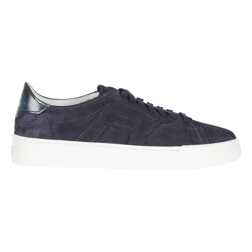 Santoni Gloria Double Buckle Heren Schoenen Blauw
