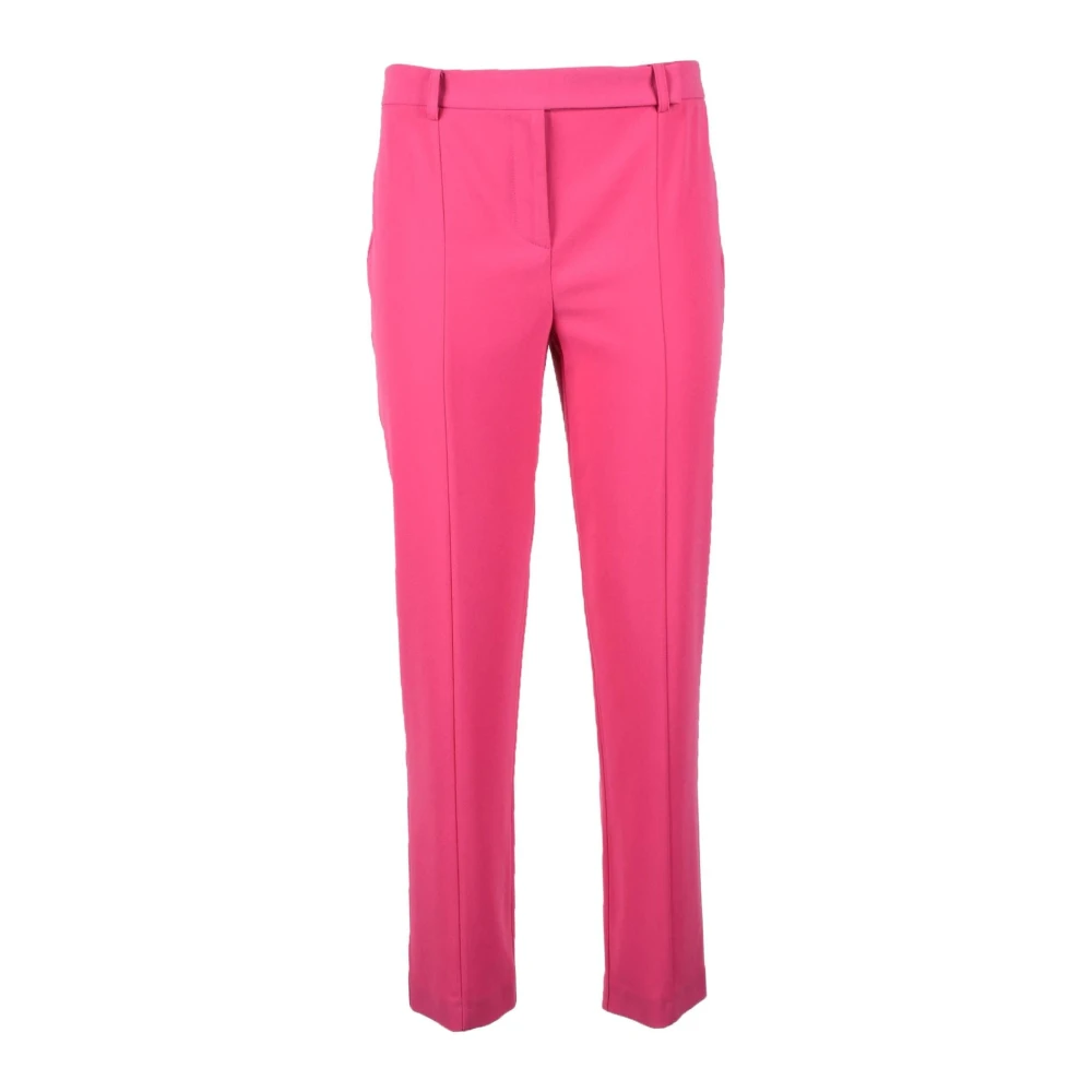 PATRIZIA PEPE Elegante Stretch Broek Pink Dames