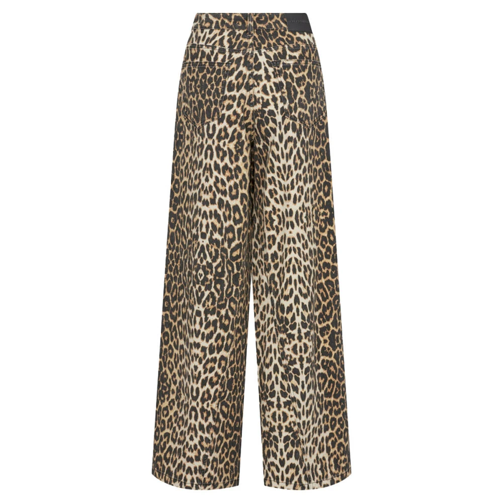 Co'Couture Leo Wijde Broek Brown Dames