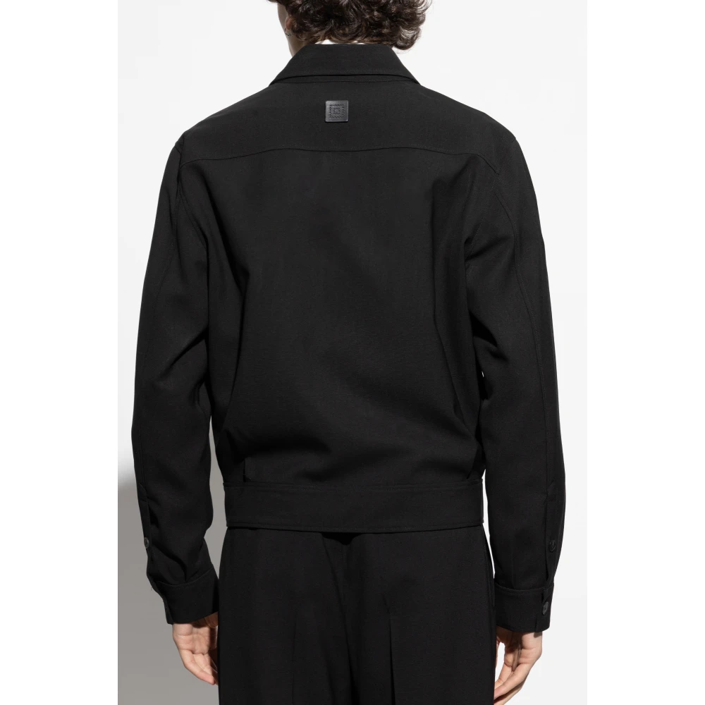 Lanvin Lichte jas Black Heren