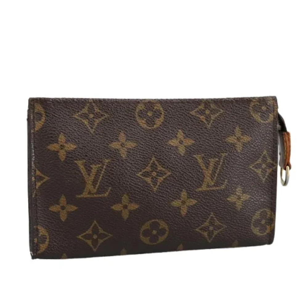 Louis Vuitton Vintage Pre-owned Canvas pouches Brown Dames