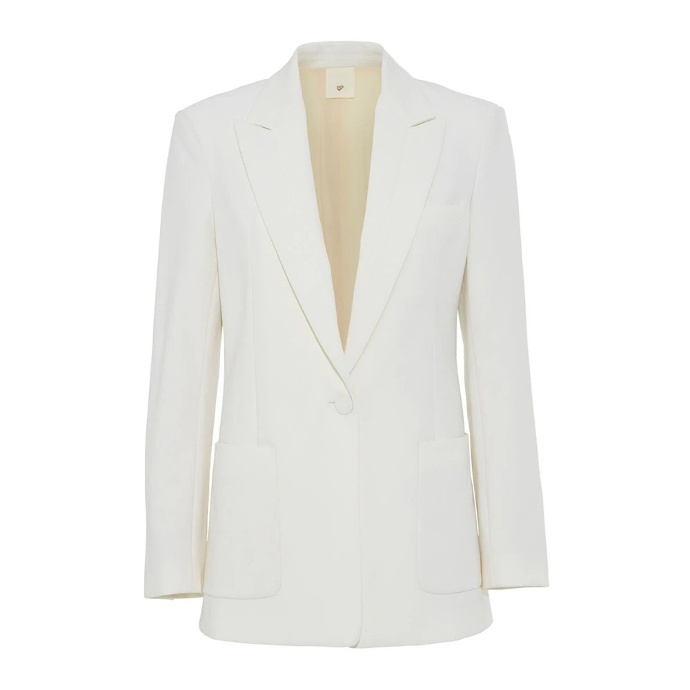 Heartmade White Classic Blazer Jacket Off - Female - Blazers - S - Jackets