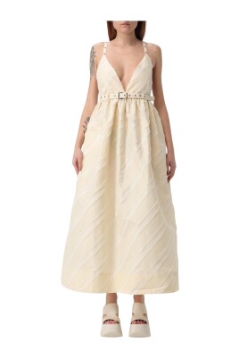 textured-midi-dress-belted-waist