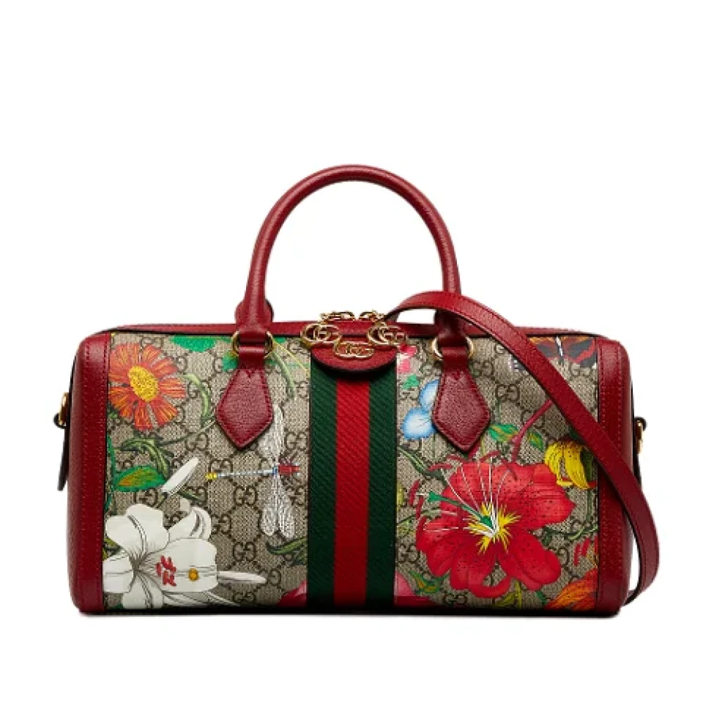 Gucci Vintage Pre-owned Fabric handbags Multicolor Dames