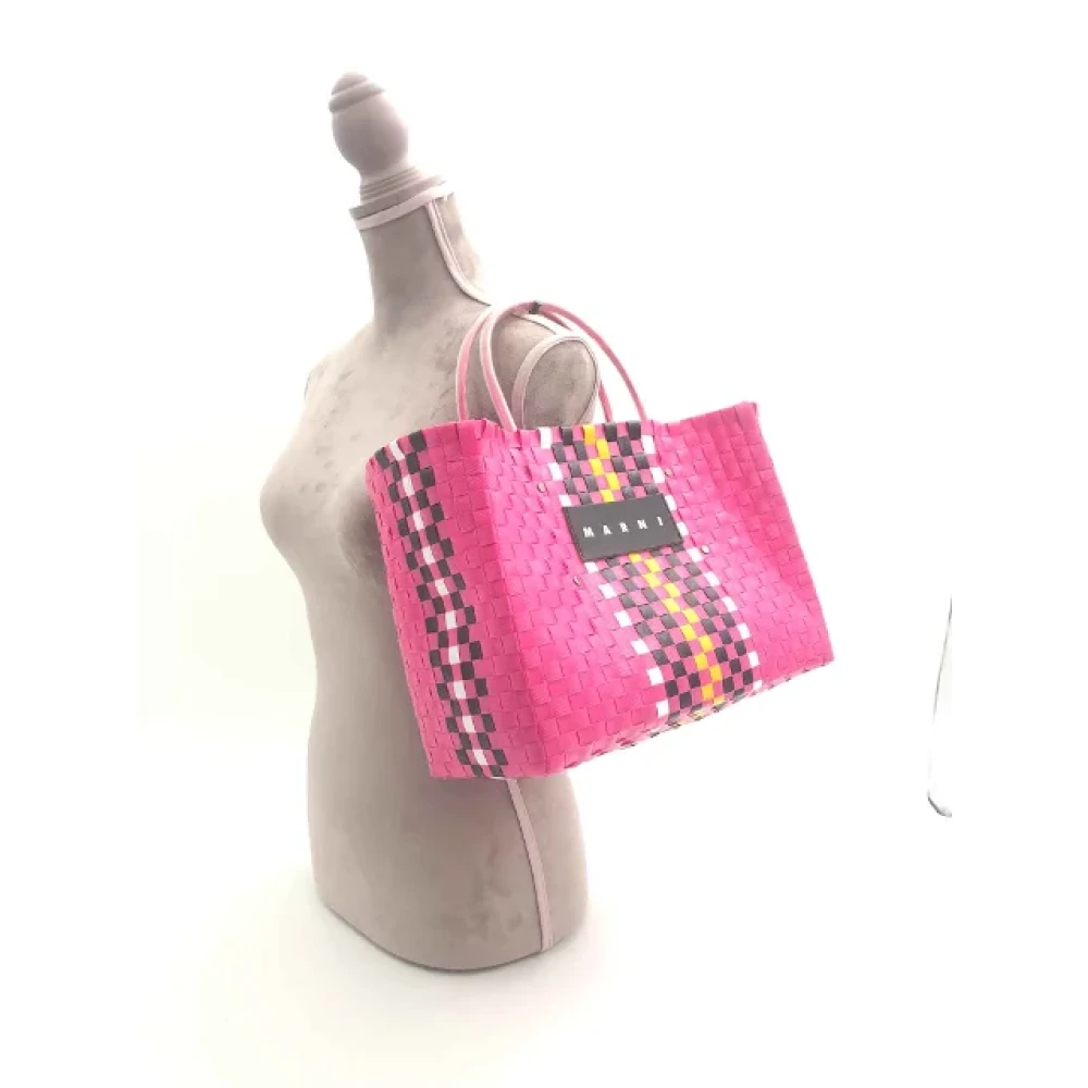 Marni Pre-owned Fabric totes Pink Dames