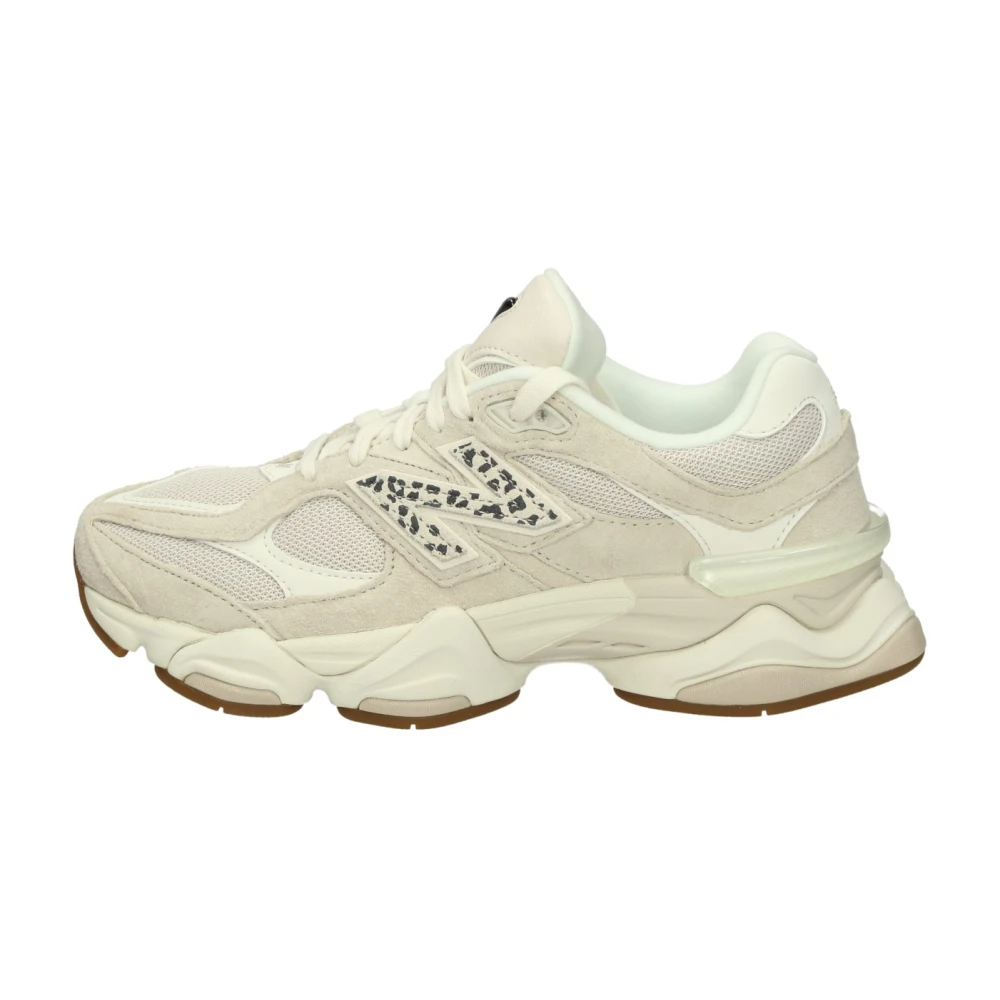 New Balance 9060 Trainers Moonbeam Sea Salt Black Asp  Natural in Women's Size 5, Office Shoes - Image 5