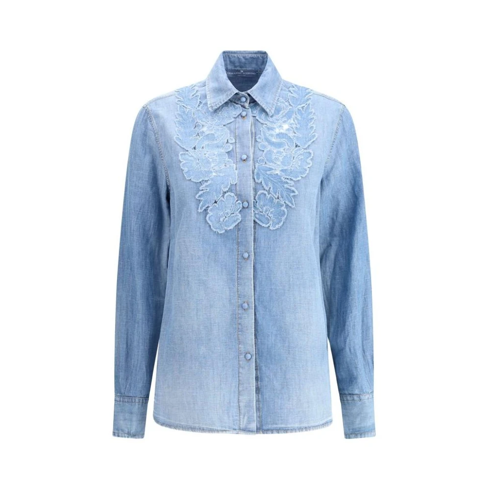 Blouses & Shirts > Denim Shirts - - Ermanno Scervino - Modalova