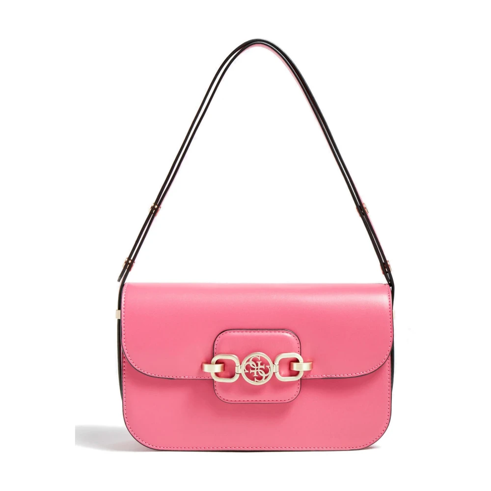 Guess Schoudertas Handtas Fuchsia Pink Dames