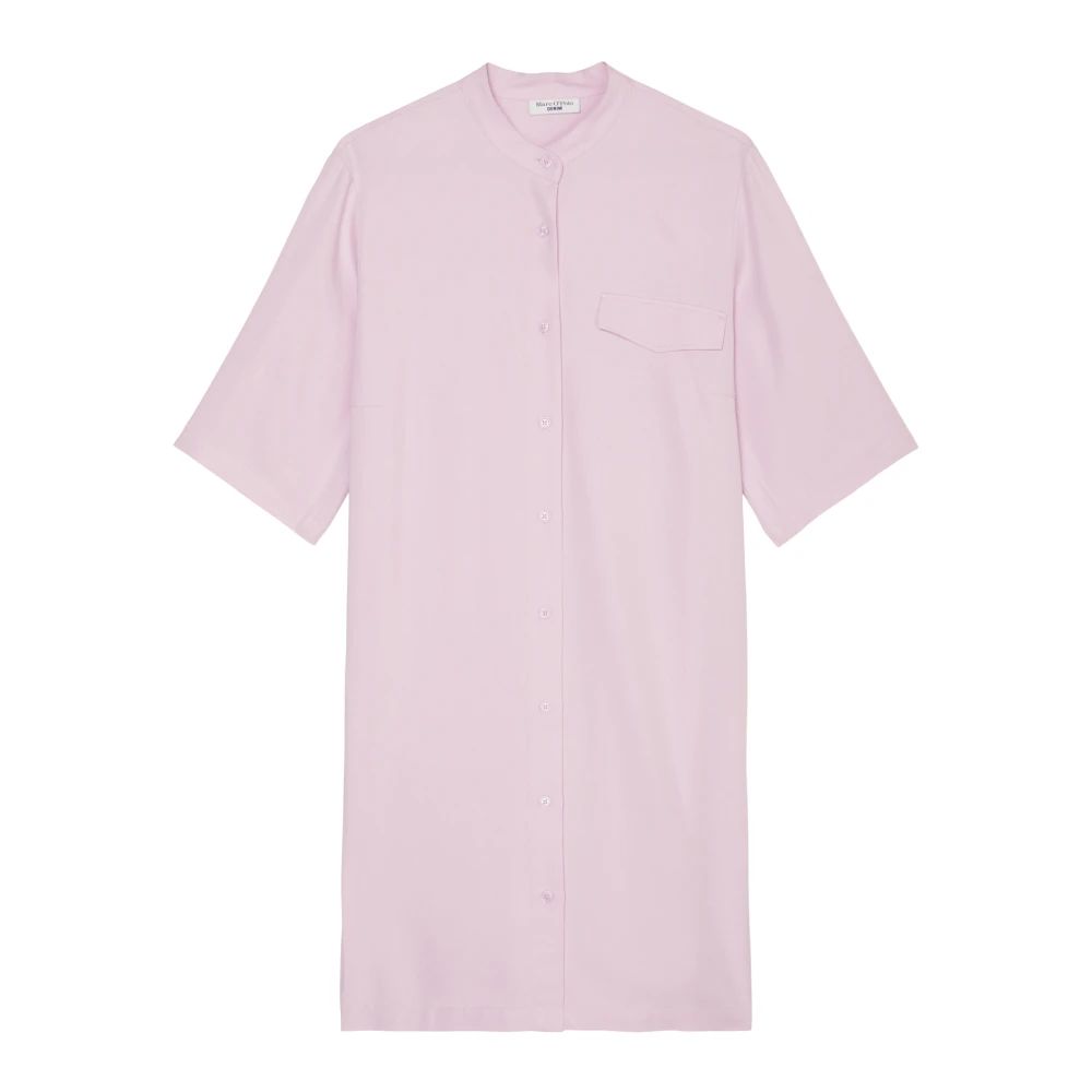 Marc O'Polo Vanlig blusklänning Pink, Dam
