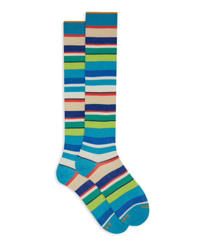 chaussettes-longues-pour-hommes-fabriquees-en-italie-en-coton-stretch-leger