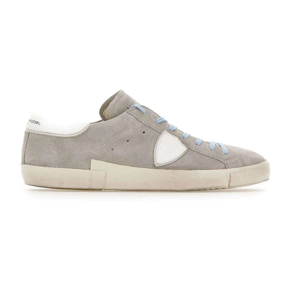 Philippe Model Men's Gray Sneakers, 7 Uk, Prsx Trainers