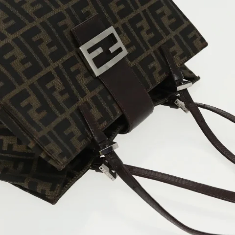 Fendi Vintage Pre-owned Canvas fendi-bags Black Dames