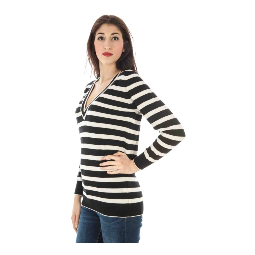 Fred Perry Zwarte Longsleeve Top Black Dames
