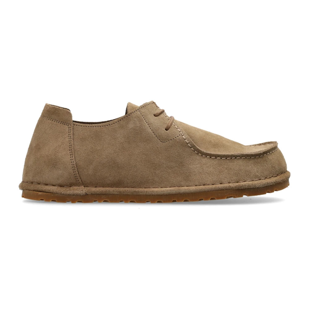 Birkenstock Uomo Beige - Utti Lace Regular Fit - Shoes - 44 Eu