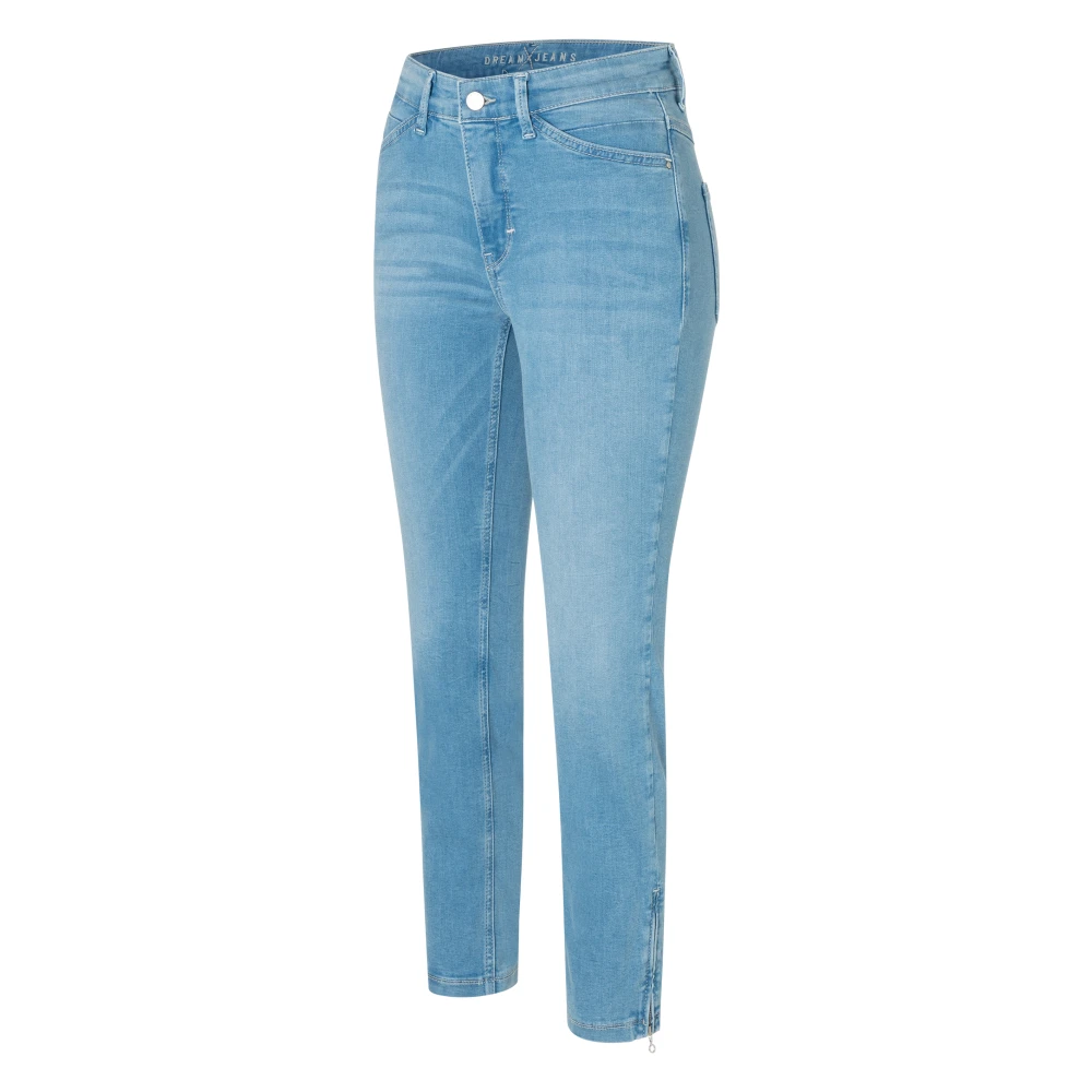 MAC Droom Chic Denim Jeans Blue Dames