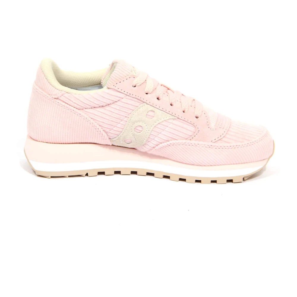 Saucony Women's Pink Sneakers, 8 Uk, Jazz Triple Velvet Shoes