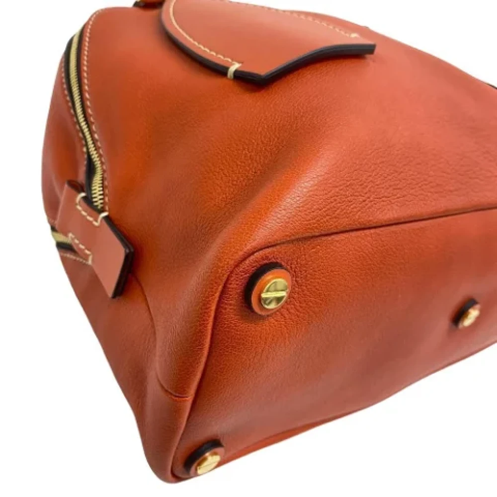Chloé Pre-owned Leather handbags Orange Dames