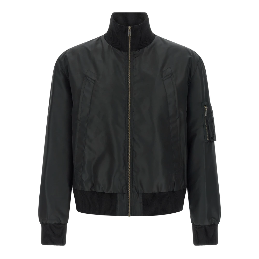 Mm6 Maison Margiela Mannelijk Zwart Jassen Heren, M, Bomberjack