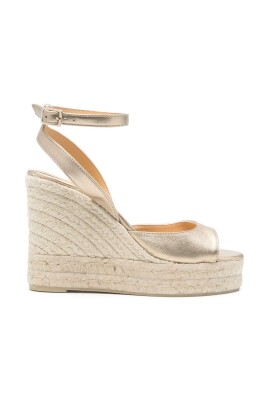golden-wedge-sandals-with-ankle-strap