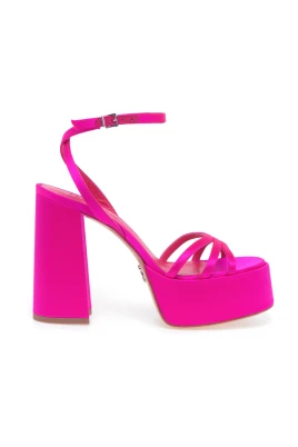 Vanilla Satin Sandal