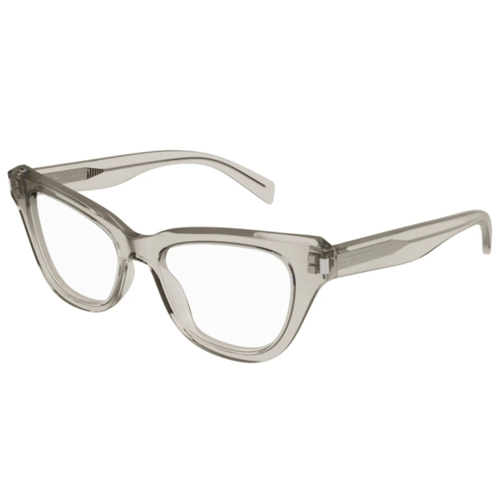 Saint Laurent Stijlvolle Leren Schoudertas Gray Unisex