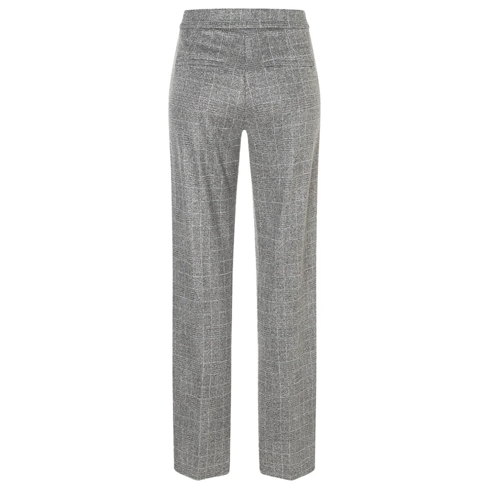 MAC Premium Jersey Check Chiara Stijl Gray Dames