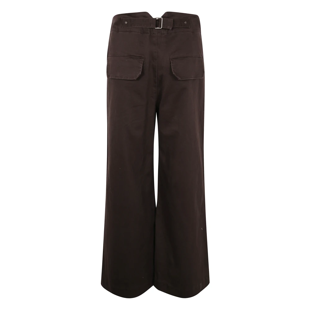 Entire Studios Slim Fit Casual Broek Brown Dames