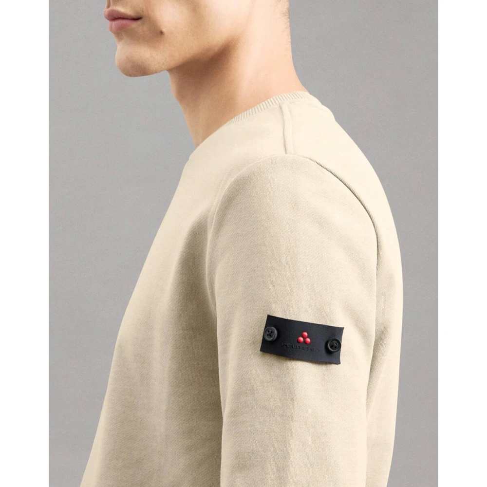 Peuterey Stijlvolle Sweatshirt Saidor B Beige Heren