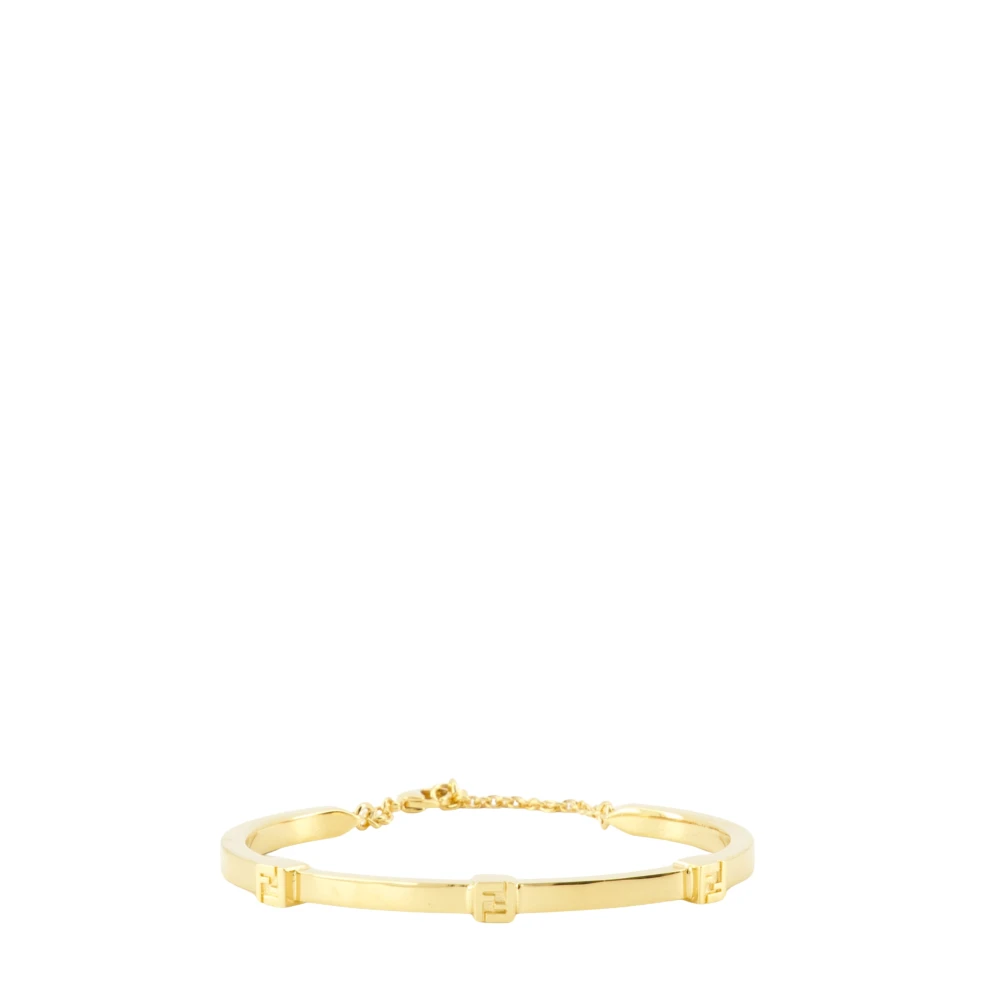 Fendi Unisex Yellow Forever Bracelet
