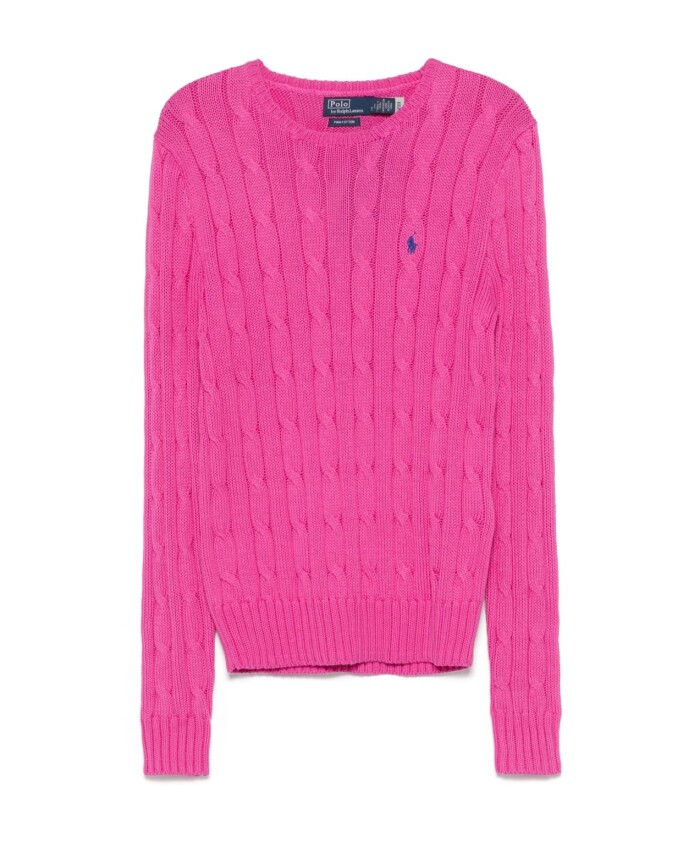 pull-fuchsia-avec-col-rond