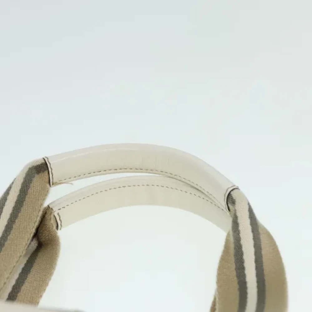 Gucci Vintage Pre-owned Canvas gucci-bags White Dames