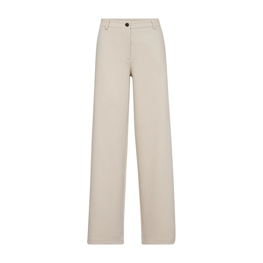 Freequent Stijlvolle Moonbeam Broek Beige Dames