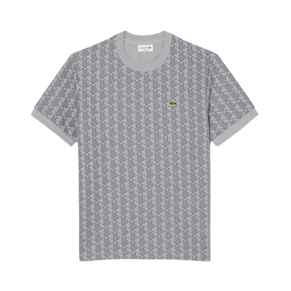 Lacoste Uomo Grigio T-Shirt Th1197 41I - Immagine 4