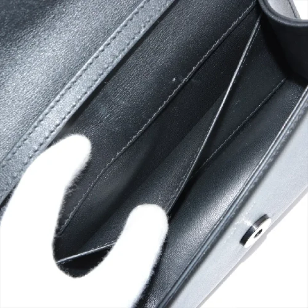 Valentino Vintage Pre-owned Leather handbags Black Dames