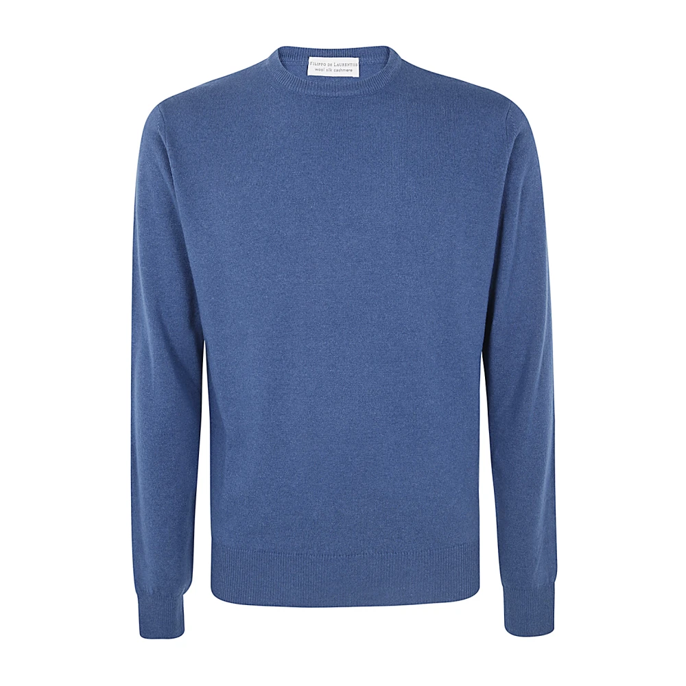 Knitwear > Round-neck Knitwear - - Filippo De Laurentiis - Modalova