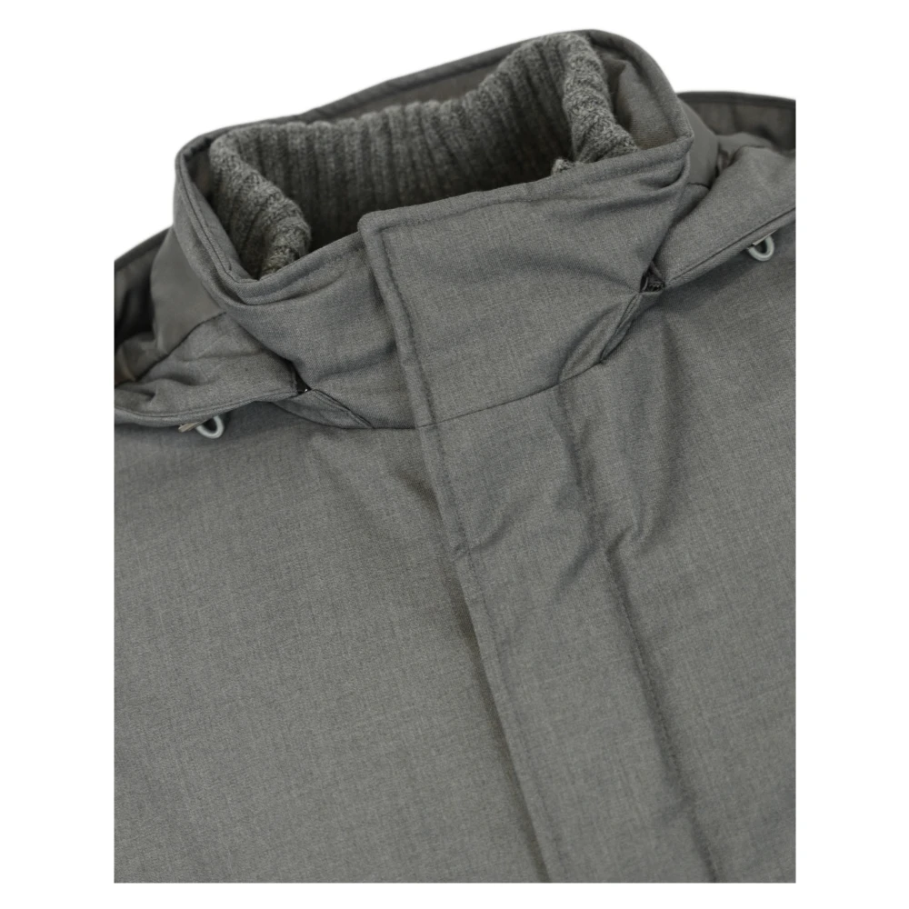 Herno Technical Fabric Jas Gray Heren